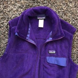 Purple Patagonia vest